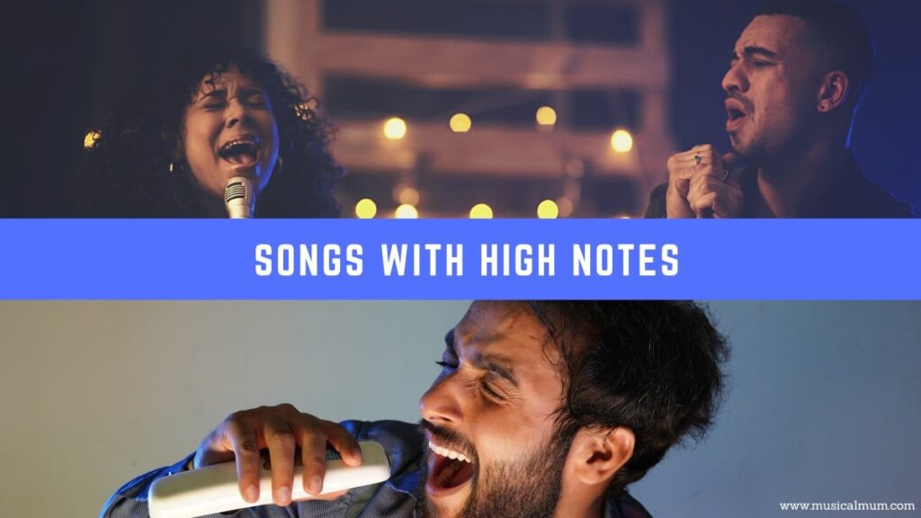 20 Songs with High Notes for Showcasing Vocal Range