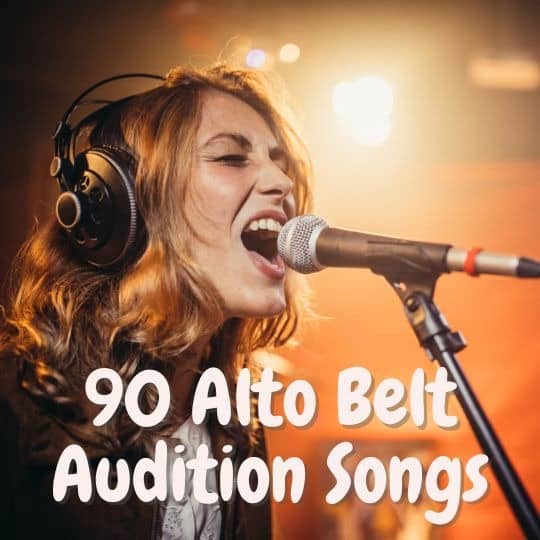 This blog post provides a list of 30 audition songs for altos